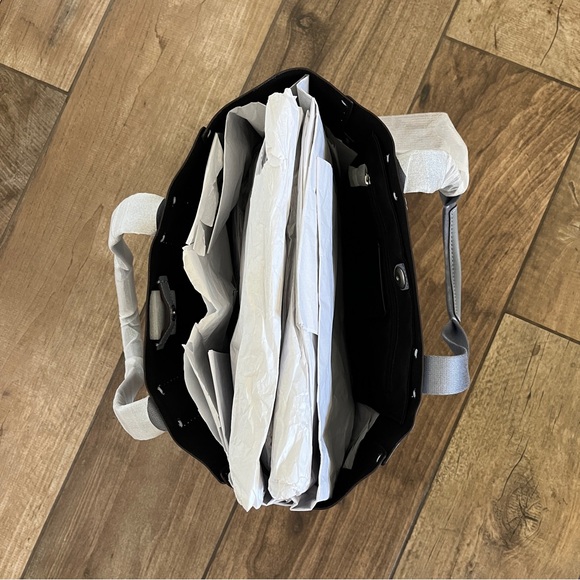 NWT Coach Derby Tote Soft Leather in Mist Blue - Picture 12 of 16